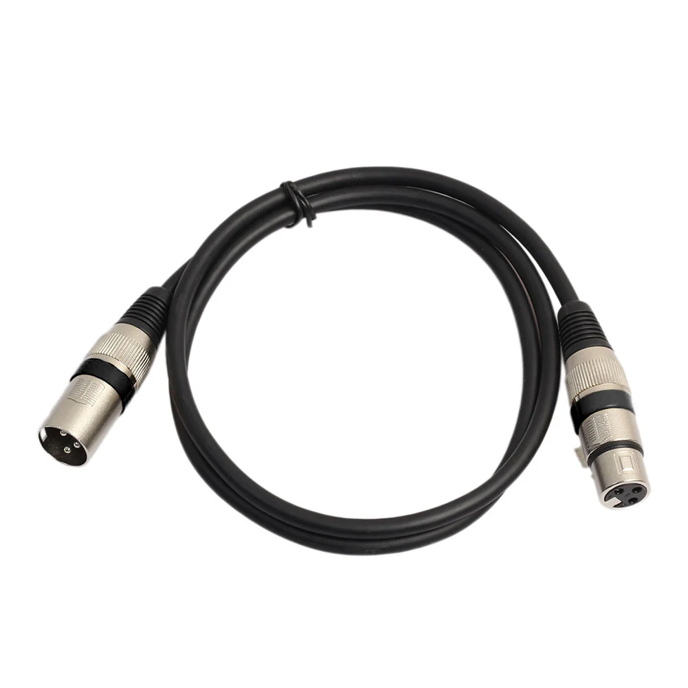 5m/10m/15/20m 3 Pin XLR Microphone Audio Cable Male to Female Audio Extension Cord Wire Black XLR Extension Cable