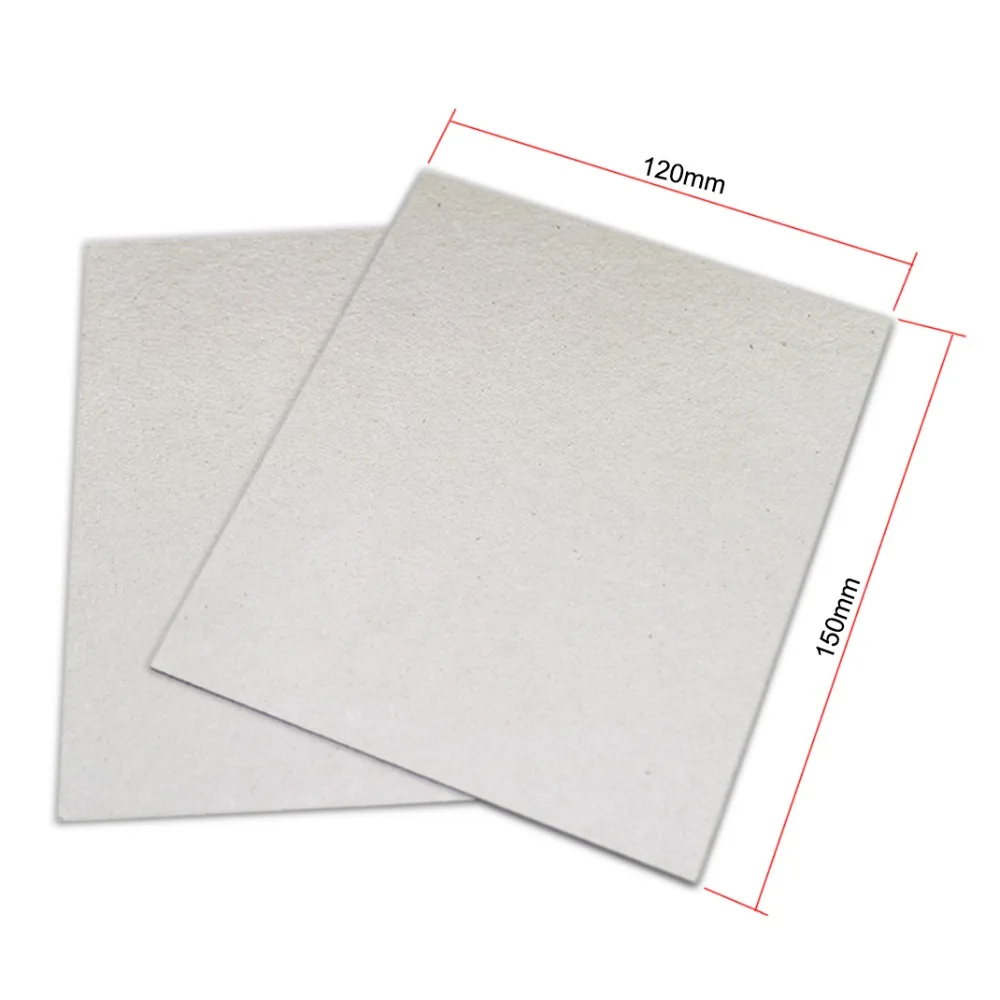 Microwave Oven Mica Sheet Microwave Oven Spare Parts 10 Pieces 12*15 cm Mica Microwave Mica Sheets for Midea Magnetron Cap Oven Plates New