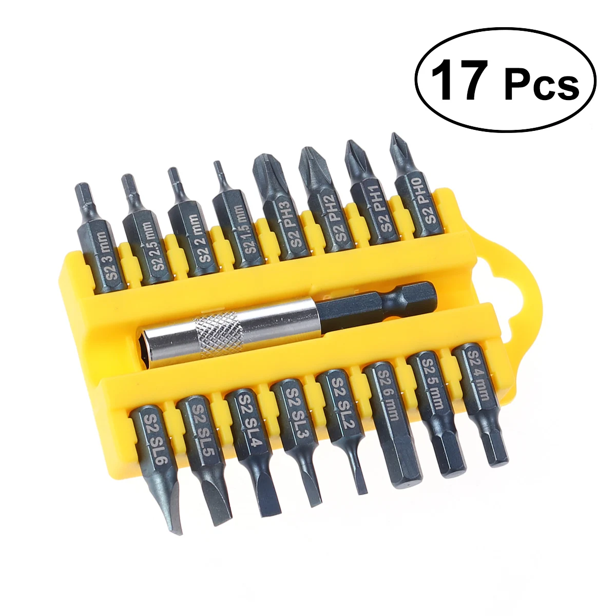 Magnetic SL Slotted Cross Phillips Screwdriver Bit Power Drill Set HEX Shank US Magnetic SL Slotted Cross Phillips Screwdriver Bit Power Drill Set HEX Shank US