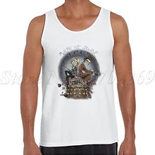 Сделать вселенную лучше место мужские майки o-образным вырезом Повседневная Базовая майка Доктор Кто Мода singlets