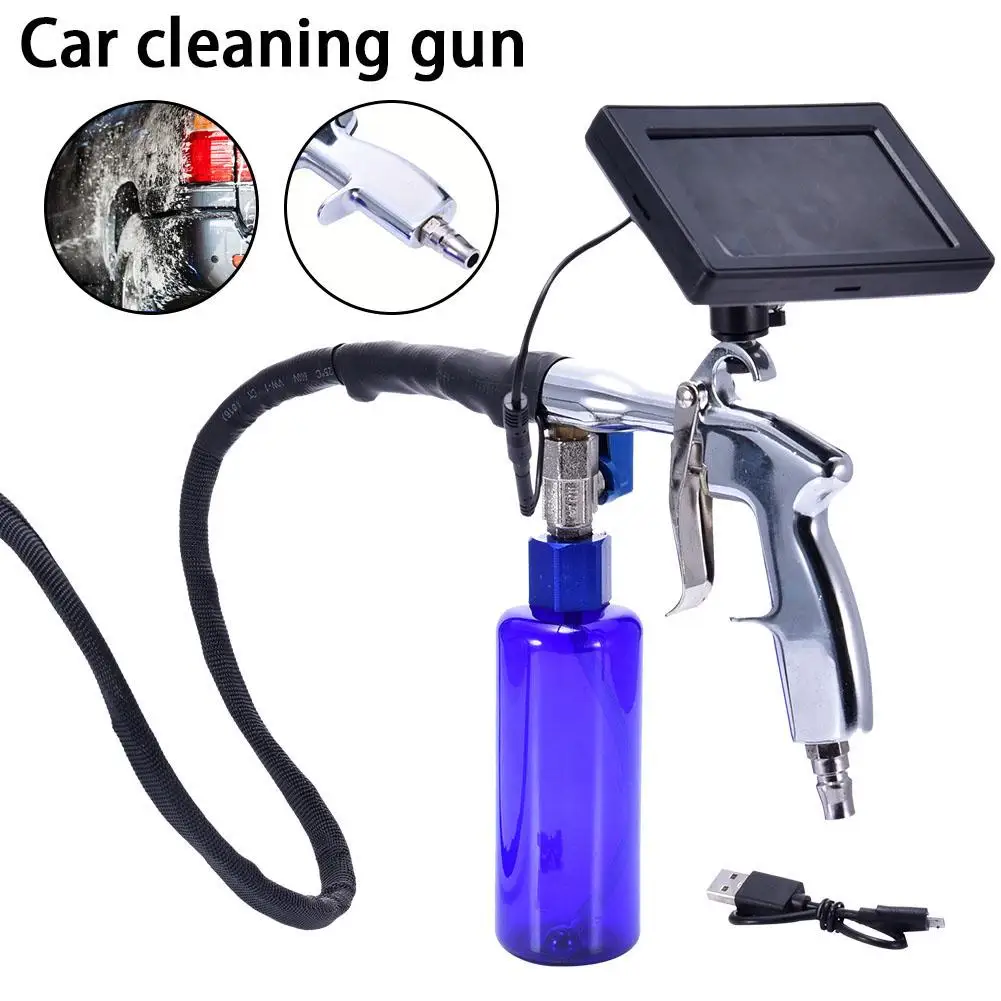

4.3-inch High-definition Screen Visual Car Cleaning Gun Air-conditioner Cleaner Pipe Endoscope Multi-function Cleaning Gun