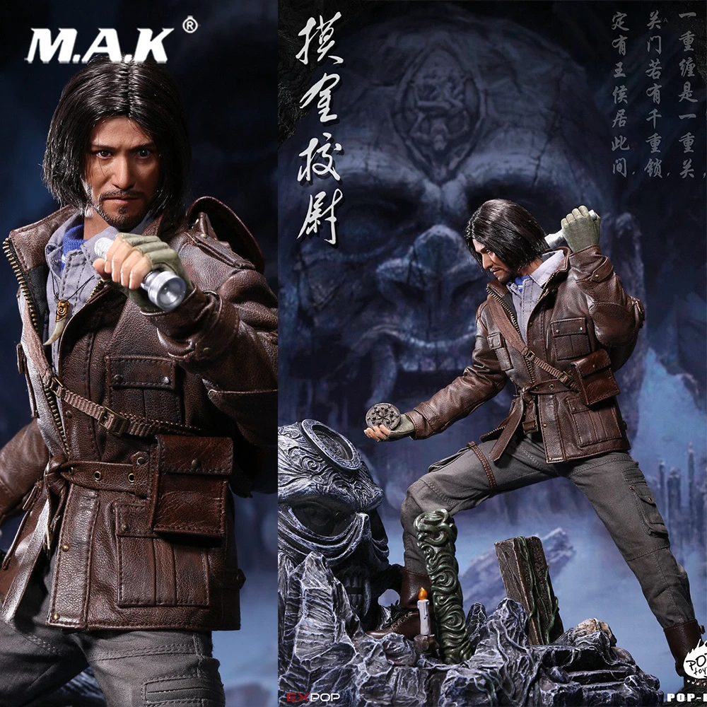 

Full set 1/6 scale POPTOYS EX011 1/6 Scale Adventurer Touching Gold captain A Standard Edition B Deluxe Edition
