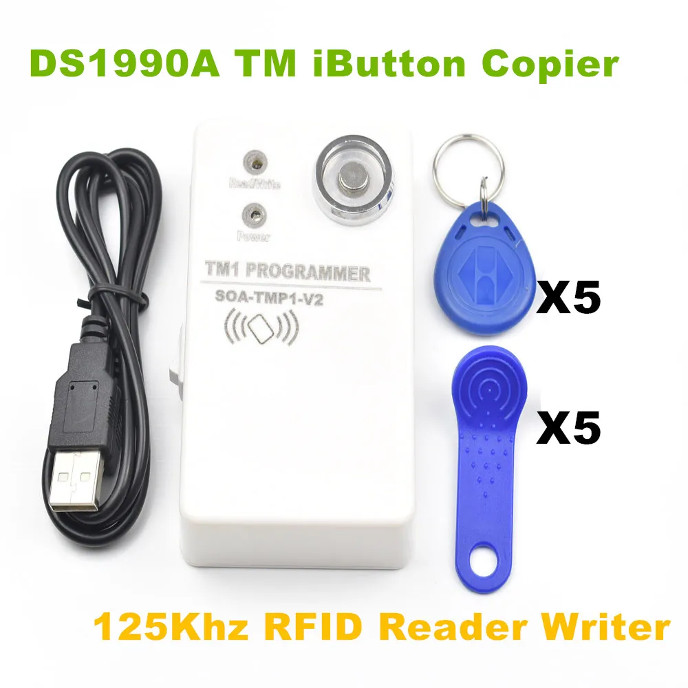 Цифровой копировальный аппарат ds90a TM iButton rw90 и считыватель радиочастотной