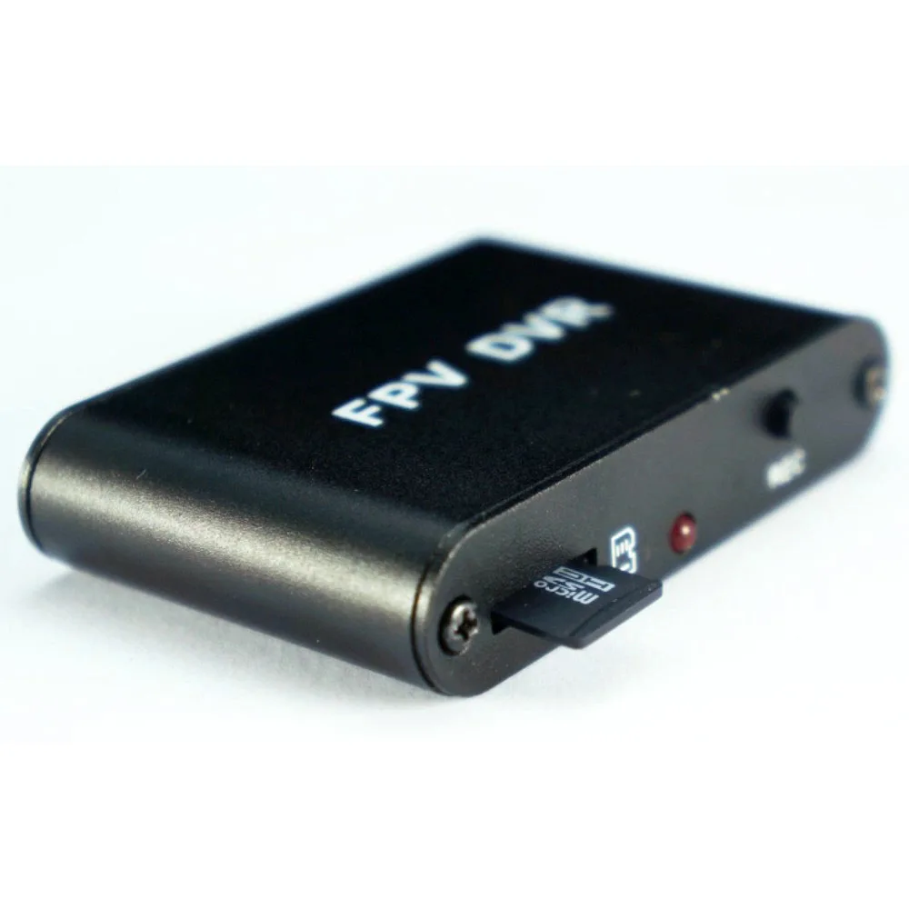 Видеорегистратор D1M FPV AV DVR Micro 1CH 1280x720 30f/s HD с поддержкой 32G TF карты работает