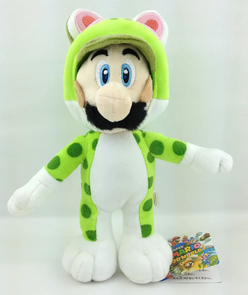 Супер Марио Luma 3D World Cat Luigi Плюшевые мягкие игрушки животных Тедди Куклы 9 дюймов |