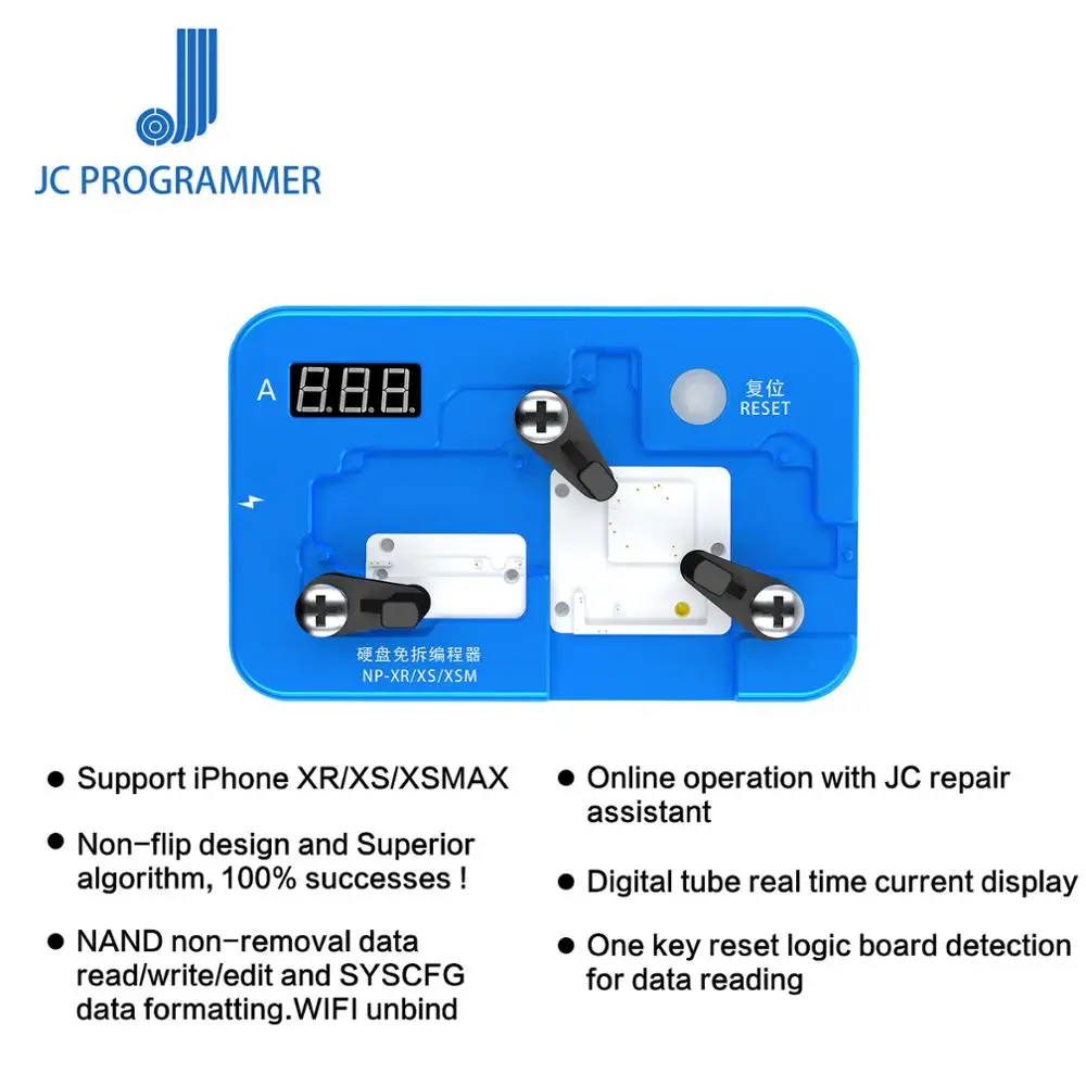 

JC NPXSM Nand Non-removal Programmer Tool for iPhone XR/XS/XSMax
