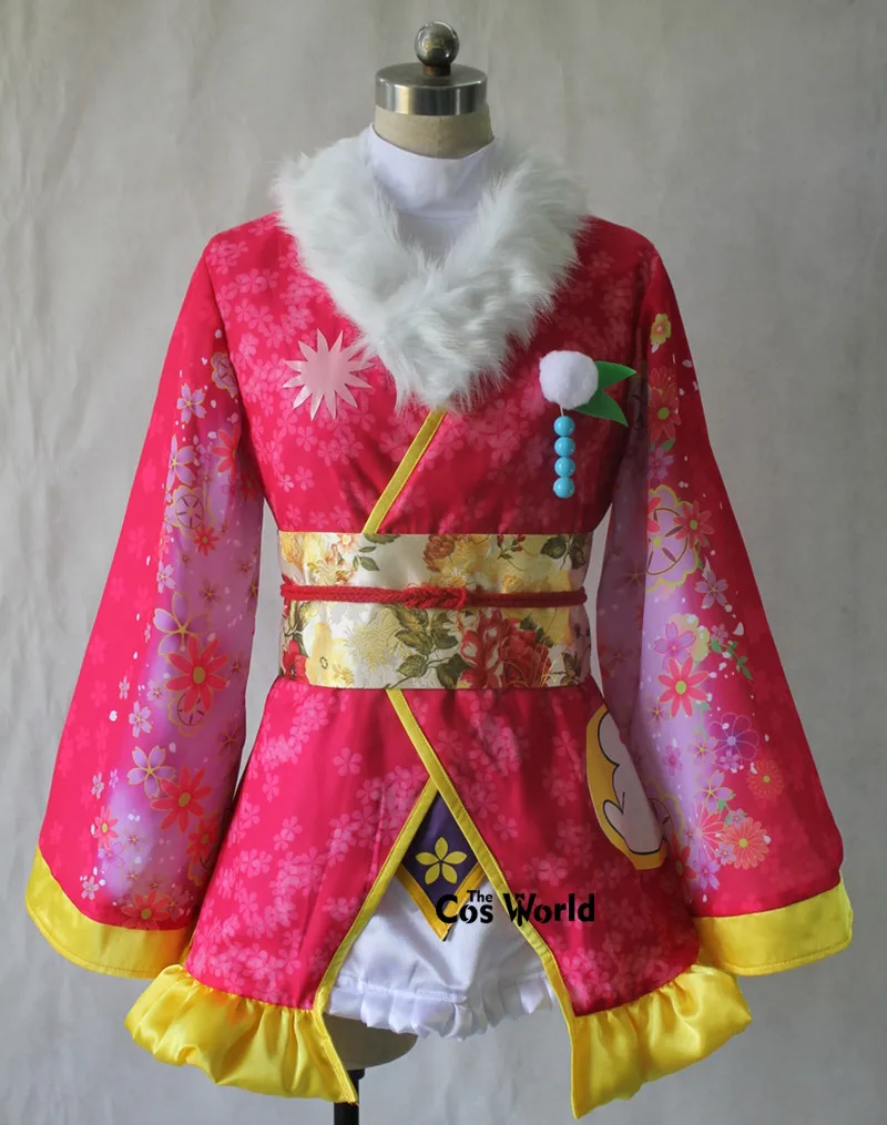 Костюм для косплея Love Live Kaguya No Shiro De Odoritai с ангельским ангелом Nishikino кимоно Маки