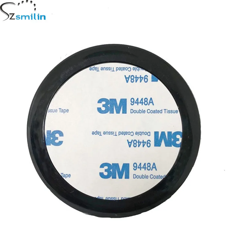 

75mm Circle 3M 9448A Double Coated Tissue Tape Car Dashboard Sticker Disc Pad for Cell Phone GPS Suction Cup Mount Stand Holder