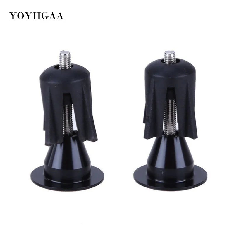 

1 Pair Bicycle Handle Bar Cap End Plugs Aluminum Alloy Cycling Handlebar Cap Bicycles Grips Cap Mountain Bike Accessories
