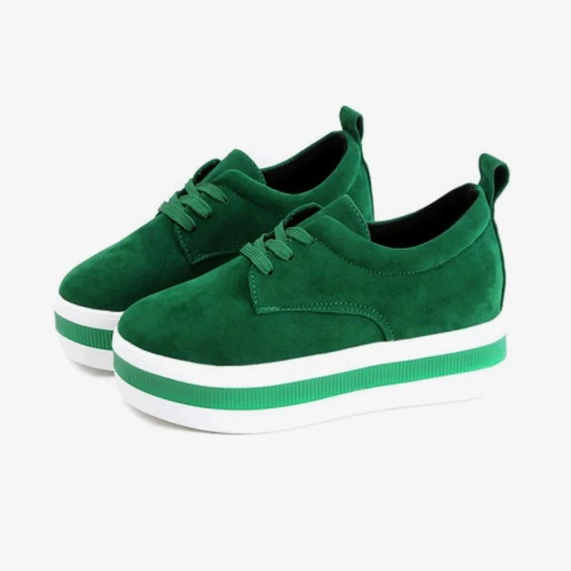 

Women Summer Lace Up Flat Platform Shoes Round Toe Women Casual Shoes Female Sneakers Creepers Women Flats New Chaussures Femme