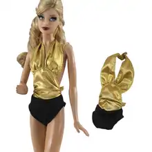 NK один шт принцесса купальники для кукол Мода бикини пляжная одежда для купания куклы Барби аксессуары Игрушки для малышей 62A 6X