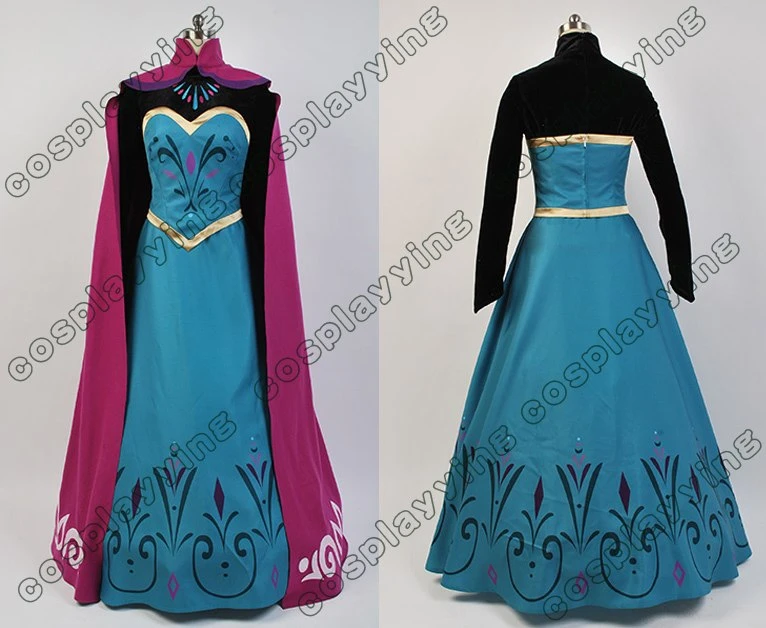 elsa coronation dress adult