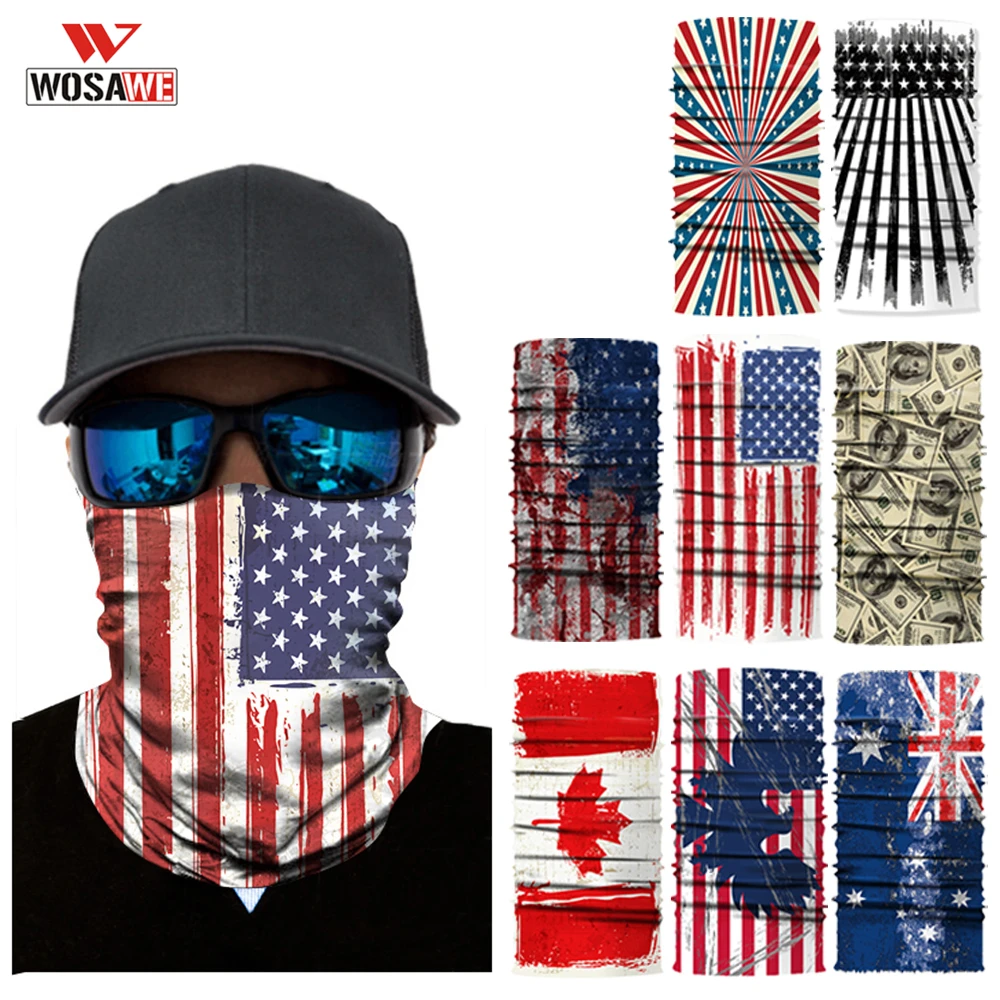 

WOSAWE Motorcycle Bandana Balaclava 3D Cycling Ski Mask Head Scarf Neck Warmer Mask Balaklava Headband Bicicleta Face Shield