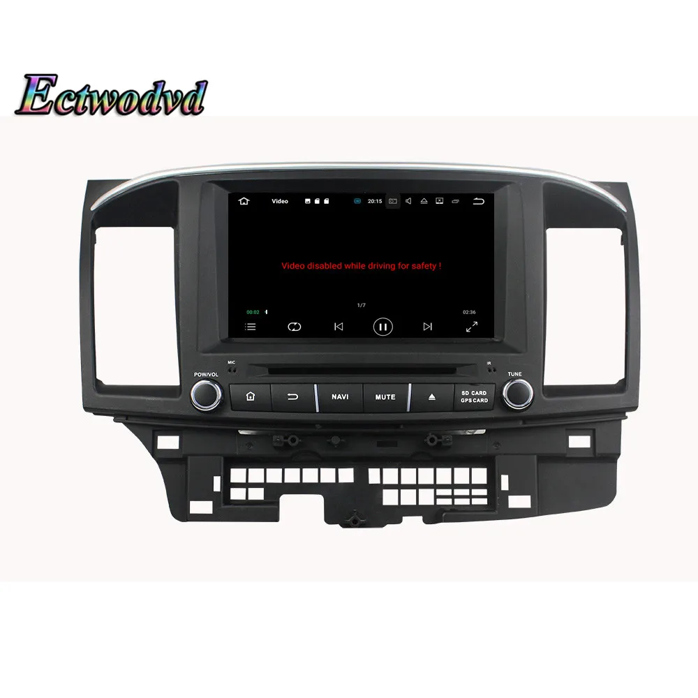 Best Ectwodvd Octa Core 4G RAM 64G ROM Android 9.0 Car Multimedia DVD Player GPS HeadUnit for MITSUBISHI LANCER 2006-2012 18