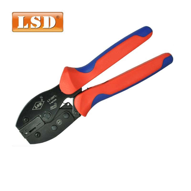 Herramientas de prensado de terminales manuales conectores de terminales de cable, alicates manuales de ingeniería aislados de 6,3mm, LY 06FL|tool kite|terminal tooltool - AliExpress