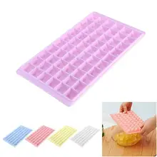 Силиконовые Ice Cube лоток с 60 Diamond кубики заморозить плесень желе пудинг шоколада пресс Цвет ful лед решетки плесень(разные цвета