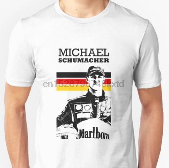 

2019 New Arrival Men Fashion Germany New Michael Schumacher Racings Legend Men T-Shirt