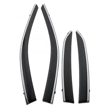 

4pcs Smoke Window Visor Vent Sun Shade Rain Guard Deflector for Toyota CAMRY 18-19 parasol coche Awnings Shelters Accessories