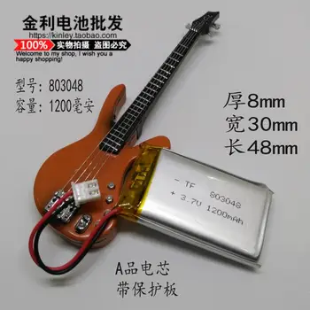 

Small pudding early story general 3.7V lithium rechargeable battery 803048 navigator headlight panels