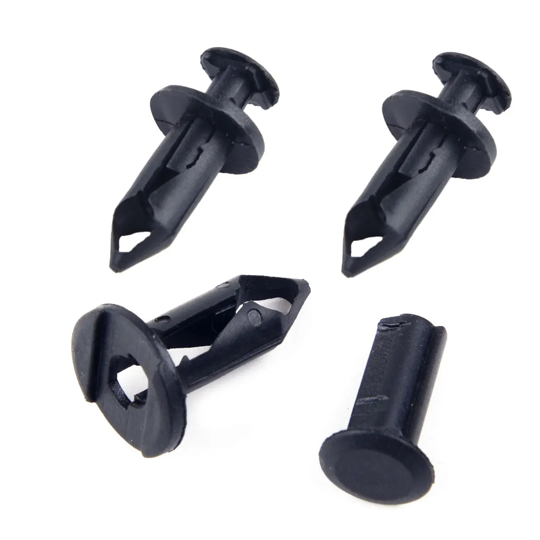 50* Push In Fastener Plastic Rivet Bumper Fender Fit 5//16/" Hole Automotive Clip