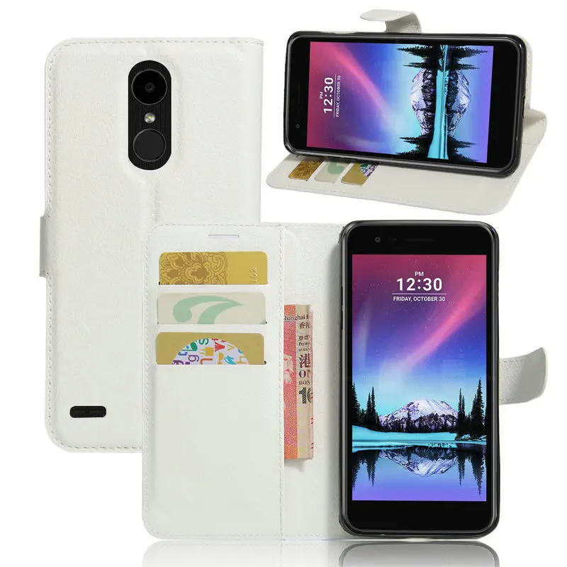Кожаный чехол книжка с бумажником для LG K10 2017 X400 M250 M250N 5 3 дюйма телефона 2016 M2 K430 F670
