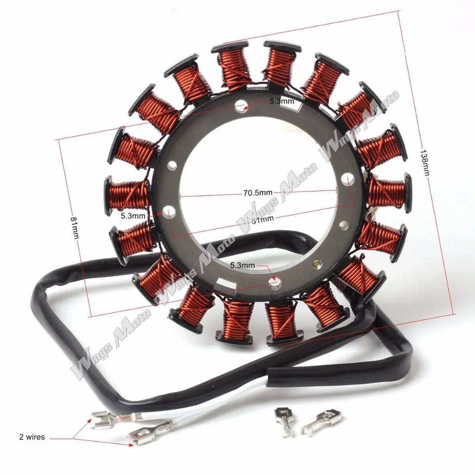 Wingsmoto 15//20 Amp Magneto Stator for 237878-S 54 755 09S 234859 237329 237330
