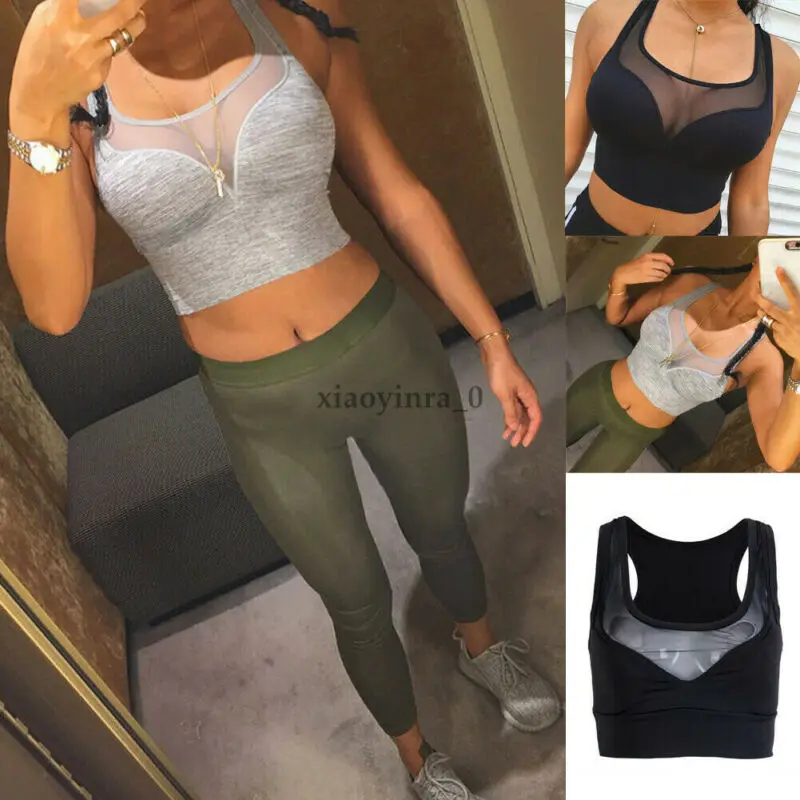 Summer Women Padded Sports Bra Top Vest Quick Dry Slim Gym Fitness Ladies Yoga Running Jogging Brassiere Tops Summer Women Padded Sports Bra Top Vest Quick Dry Slim Gym Fitness Ladies Yoga Running Jogging Brassiere Tops