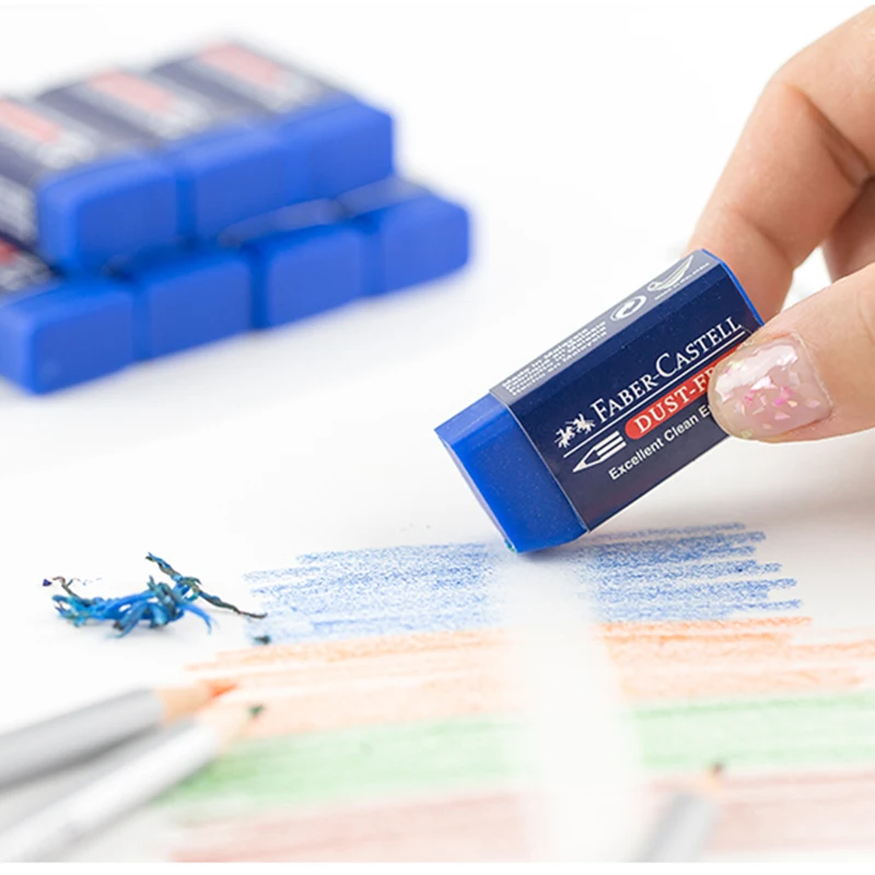 Ластик LifeMaster Faber Castell без пыли синий ластик специально разработанный для