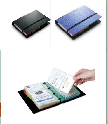 1pc 180 capacity refillable business card holder ring binder folio book card album holder k0958 - Business Card Binder 1pc 180 capacity refillable business card holder ring binder folio book card album holder k0958 - Business Card Binder