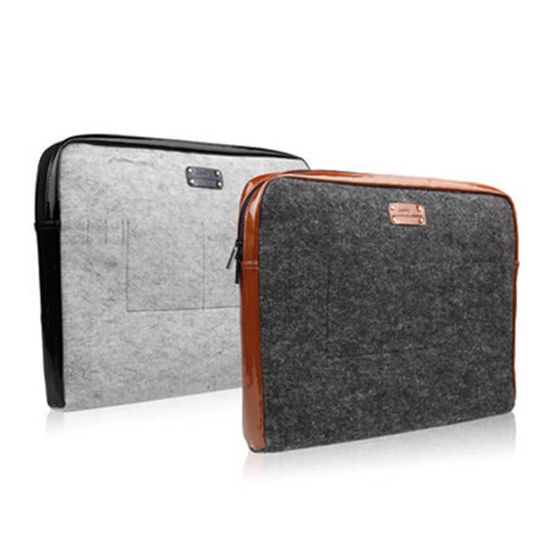 2016 Wool Felt New style For apple laptop bag unique For Macbook air 11
