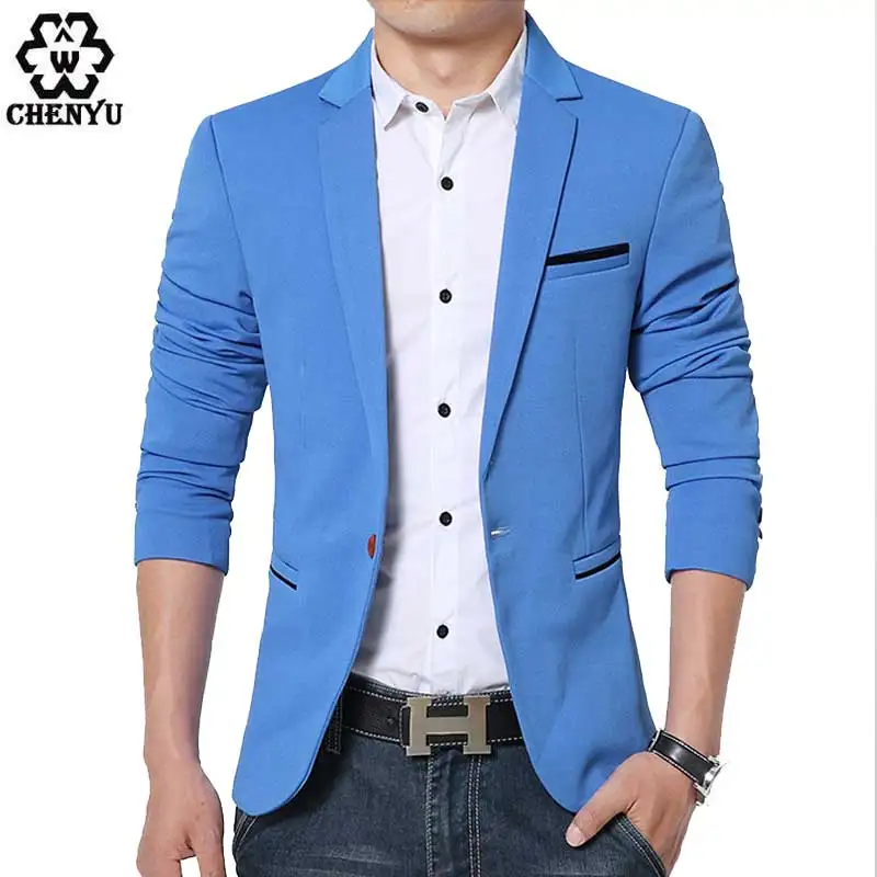 Male blazers Mens coat Wedding dress Mens Korean slim fit