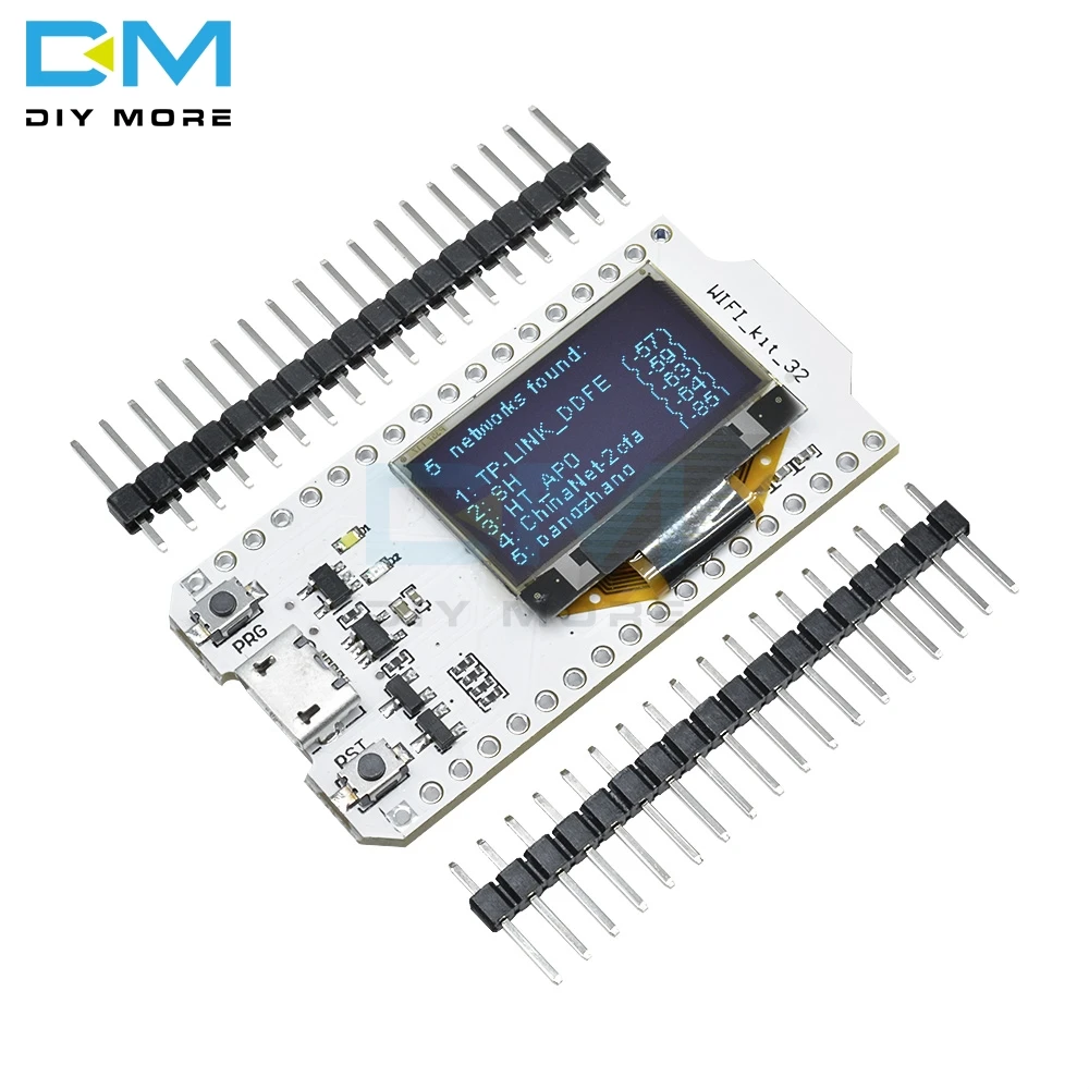 CP2102 ESP32 0 96 дюйма синий OLED цифровой дисплей Bluetooth Wi Fi беспроводной 32 модуля плата