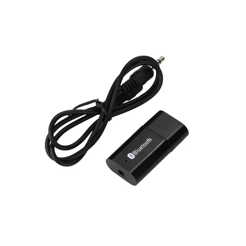 Wireless USB Bluetooth Music Audio Stereo Receiver Fit for Car AUX in Home Mp3 Speaker 3.5mm Male to Male Audio Cable 30NT08 (4)