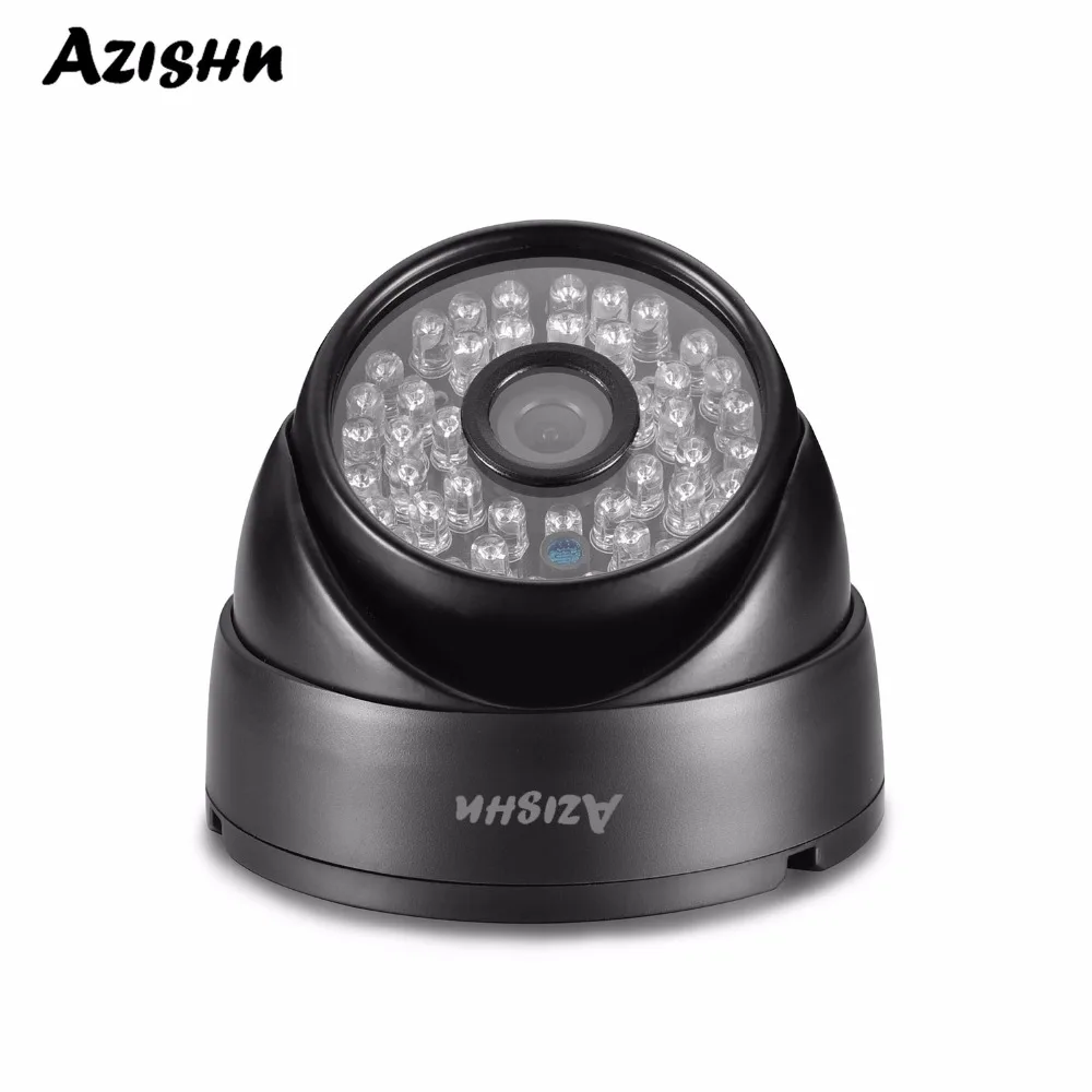 Купольная камера AZISHN Onvif с широкоугольным объективом 2 8 мм и защитой от непогоды HD