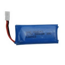 3 7V 500mAh Battery for Hubsan X 4 H107 H107L H107C H107D V252 JXD385