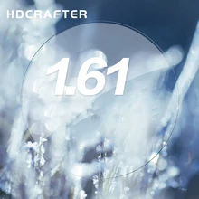 На заказ Высокое качество HDCRAFTER Mingyue Асферические 1,61 полимерные линзы близорукость очки оптические линзы