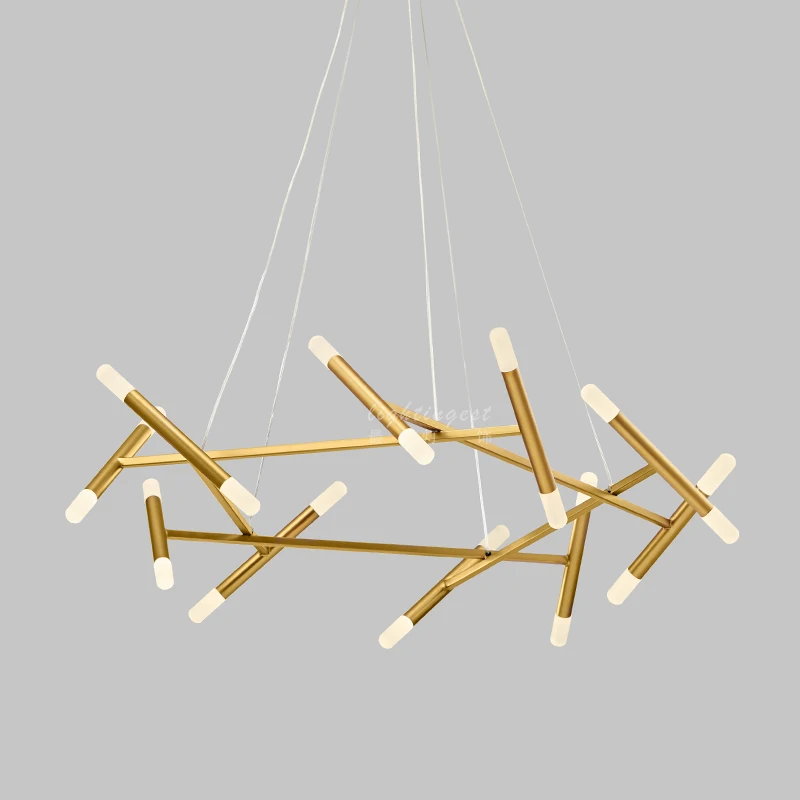 

Modern Led Golden chandeliers and pendants for room dining Fixtures Bedroom Living Room Kitchen Home Decor luxury pendant lamp
