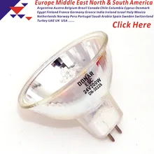 DN-30226 ESC 24 V 200 W MR16 GX5.3 2-контактный 24V200W AV/фото вольфрама галогеновая лампочка с принтом «Элмо» 8 мм проектор освещение лампа