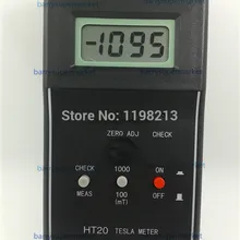 HT-20 Huntoon цифровой Гаусс метр Tesla метр тестер HT20 флюксметр для магнитного поля магниты детектор излучения