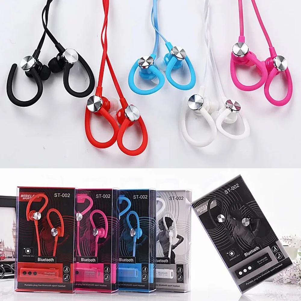 New Sport Ear Hook Earphones ST 002 for Iphone Xiaomi Huawei Sony