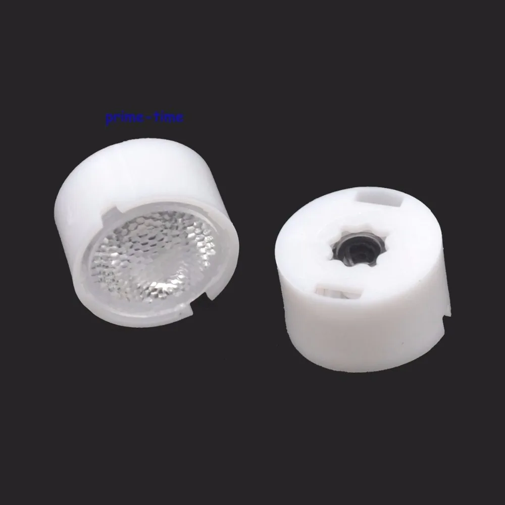 

10x 13mm LED Lens 5 Degree or 90 Degree Clear or Bead Surface for CREE XPE XPE2 XPG XPG2 XTE Epiled 3535 LED Emitters