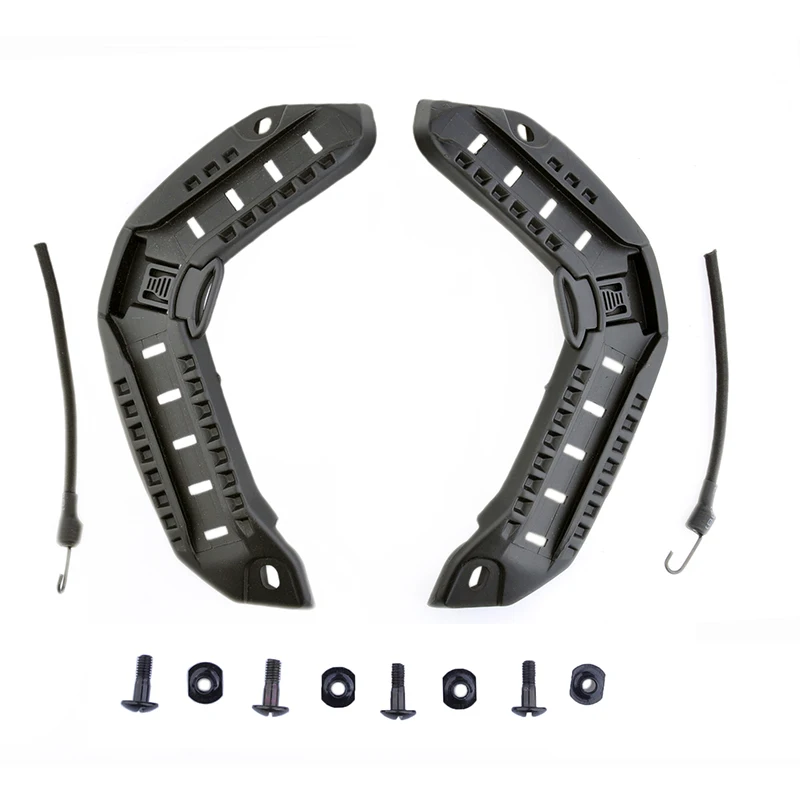 SEIGNEER OPS FAST Helmet Side Rails Mount Adapter Helmet Maritime TYPE Guide Helmet Accessories Tactical