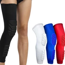 Спортивные наколенники и длинные дышащие защитные размеры, комплекты для ног, для альпинизма, футбола, баскетбола, верховой езды, защитное снаряжение