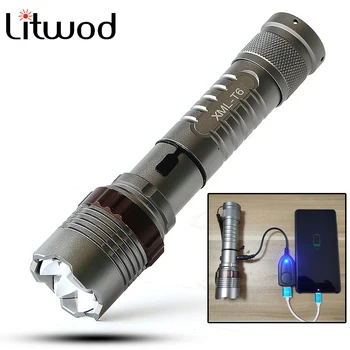 

Defense Supplies Led Tactical Flashlight Torch Litwod L Shock Resistant,Power Bank,Hard Light,Self Bulbs
