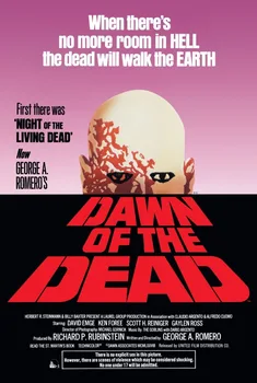 

DAWN OF THE DEAD - MOVIE ROMERO SILK POSTER Decorative Wall painting 24x36Inch