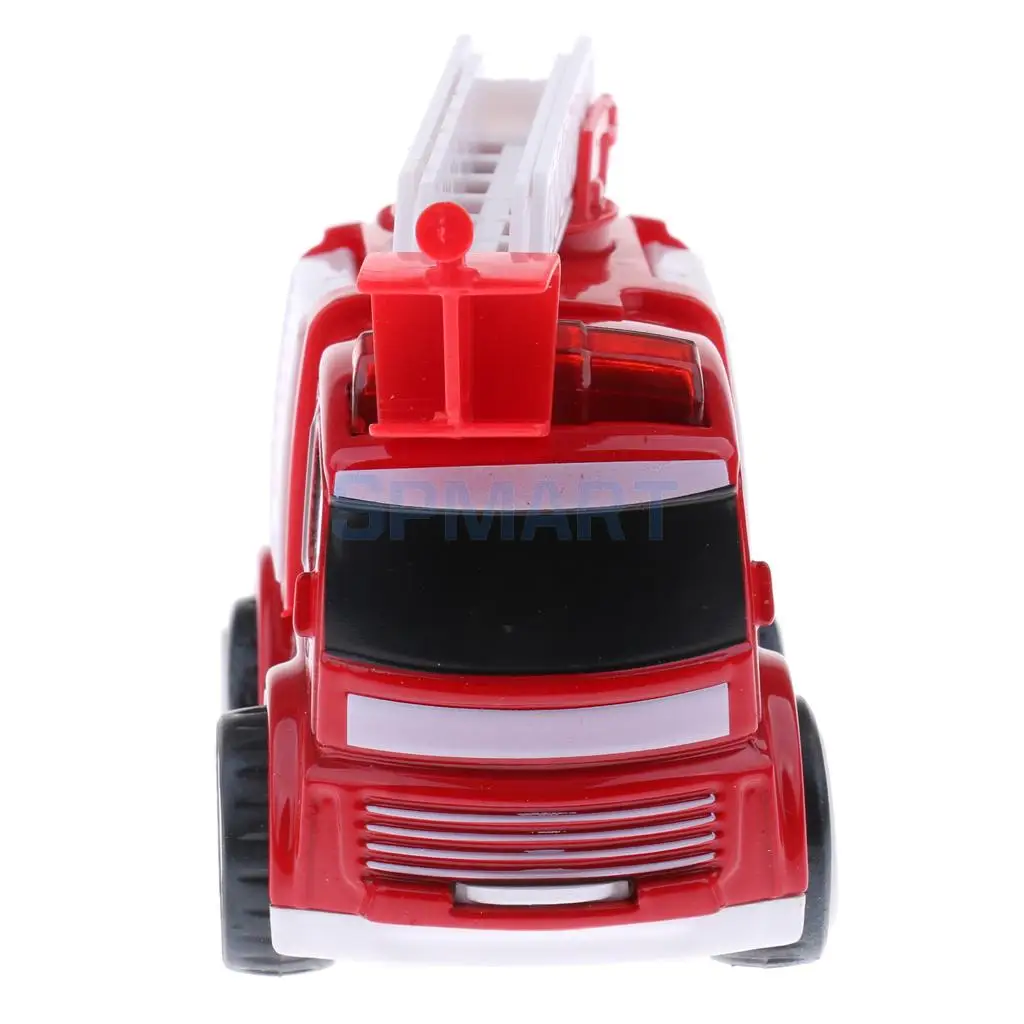 1:64 Scale Alloy Ambulance/Fire Truck Model Diecast Car Kids Children Vehicles Toy Collections Desktop Decor