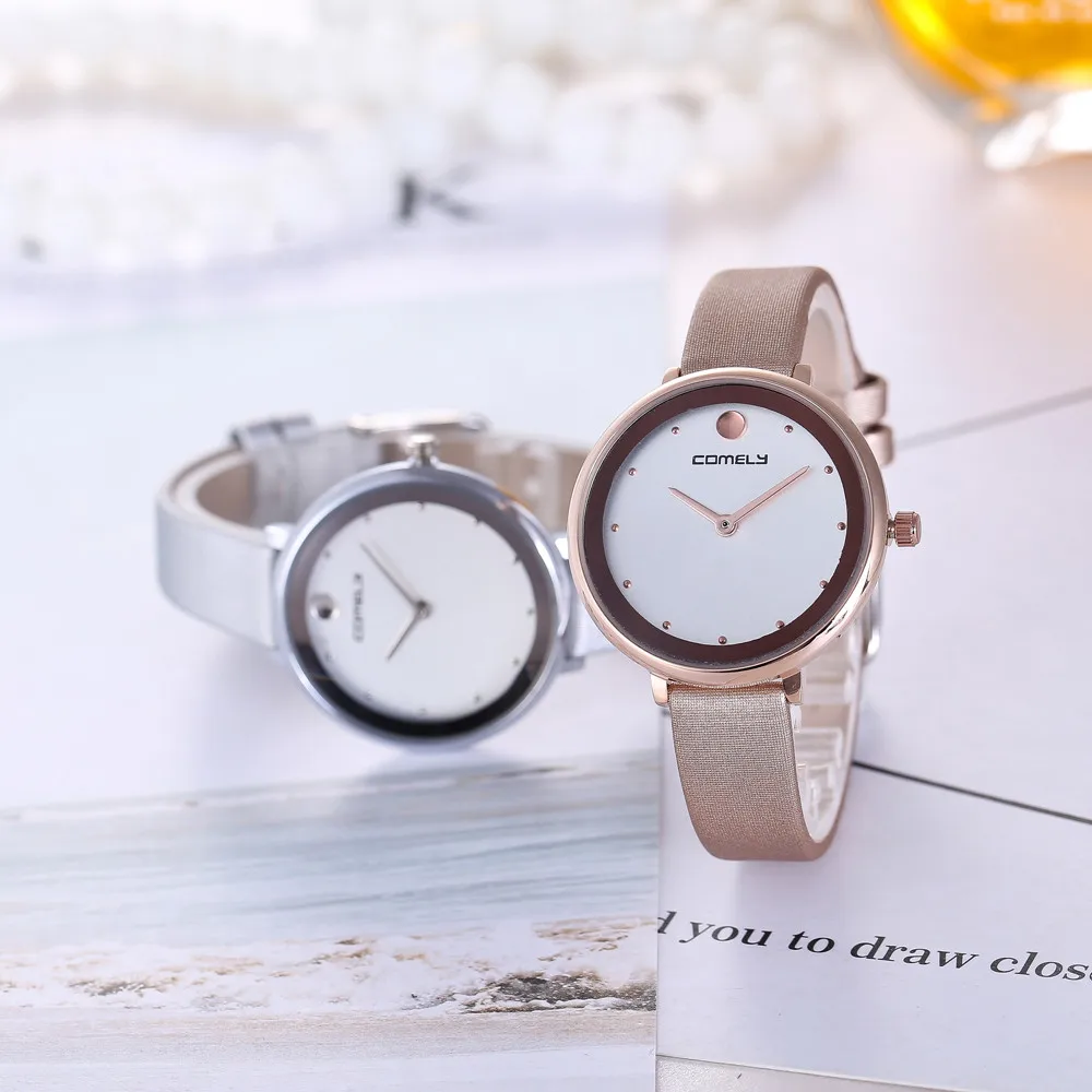 

2018 Hot Sale Leather Strap Women Quartz Watch Fashion Ladies Dress Watch Casual Geneva Watches For Gift Party reloj mujer #T