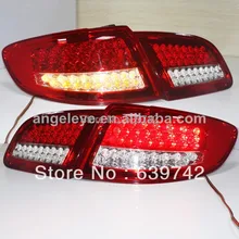 Для hyundai Santa Fe светодиодный задний фонарь 2006-2012 года красный белый цвет Super Lux
