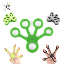 Extenseur de la main en Silicone 1 pièce, entraînement pour étirements, bandes de résistance pour poignet et entraînement physique