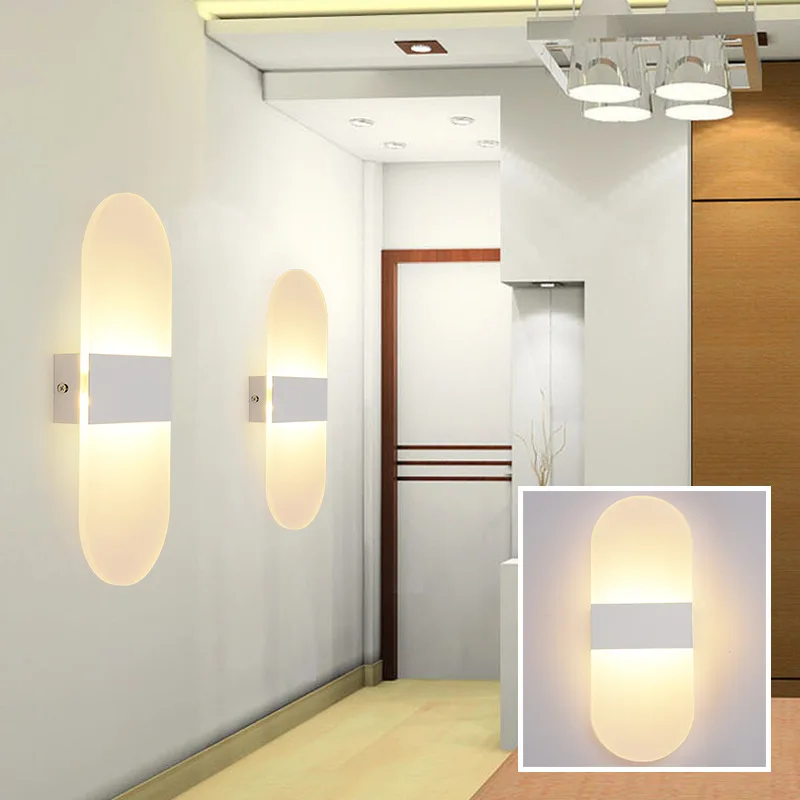 Lâmpadas de Parede parede luminária decorativa lâmpadas caminho Fonte de Luz : Lâmpadas Led
